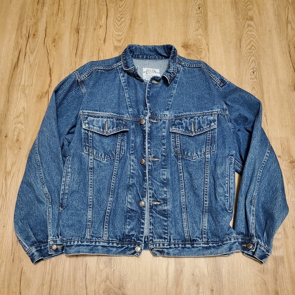 New Denim Basics Jackets & Coats New Denim Basics Bugle Boy Jean Jacket L Poshmark